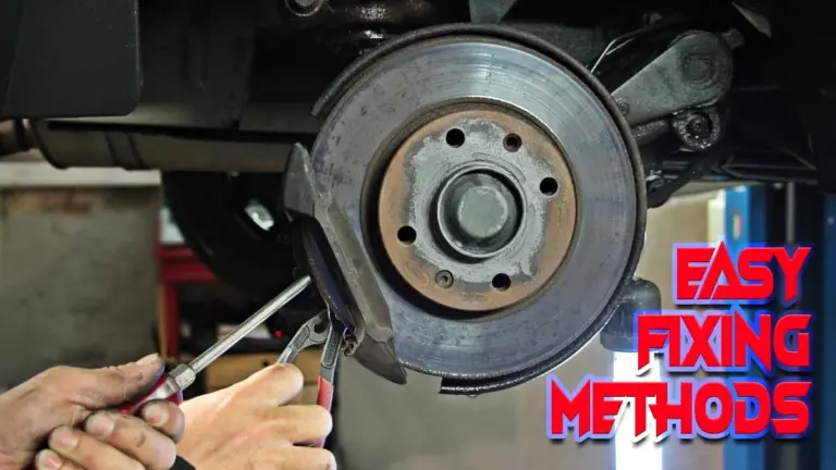 Knocking Sound When Braking Rear